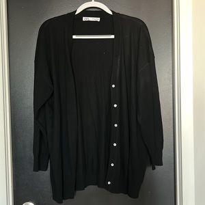 Zara Black Cardigan